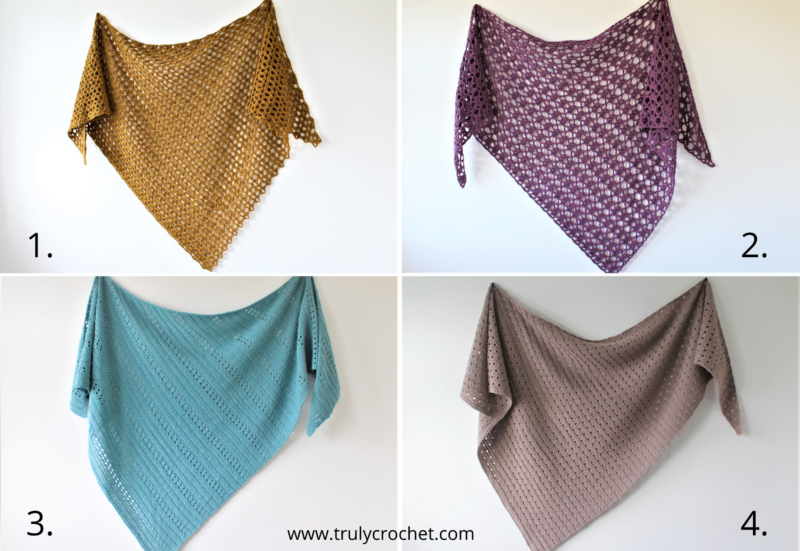 Cara Shawl - Free Crochet Pattern - Truly Crochet