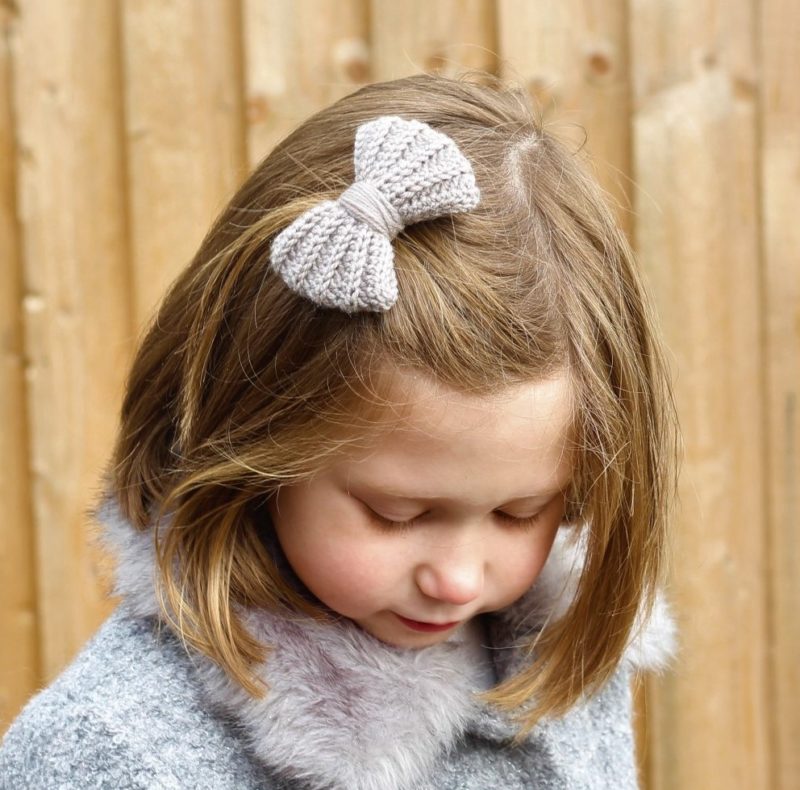 Crochet Hair Bow - Free Crochet Pattern - Truly Crochet