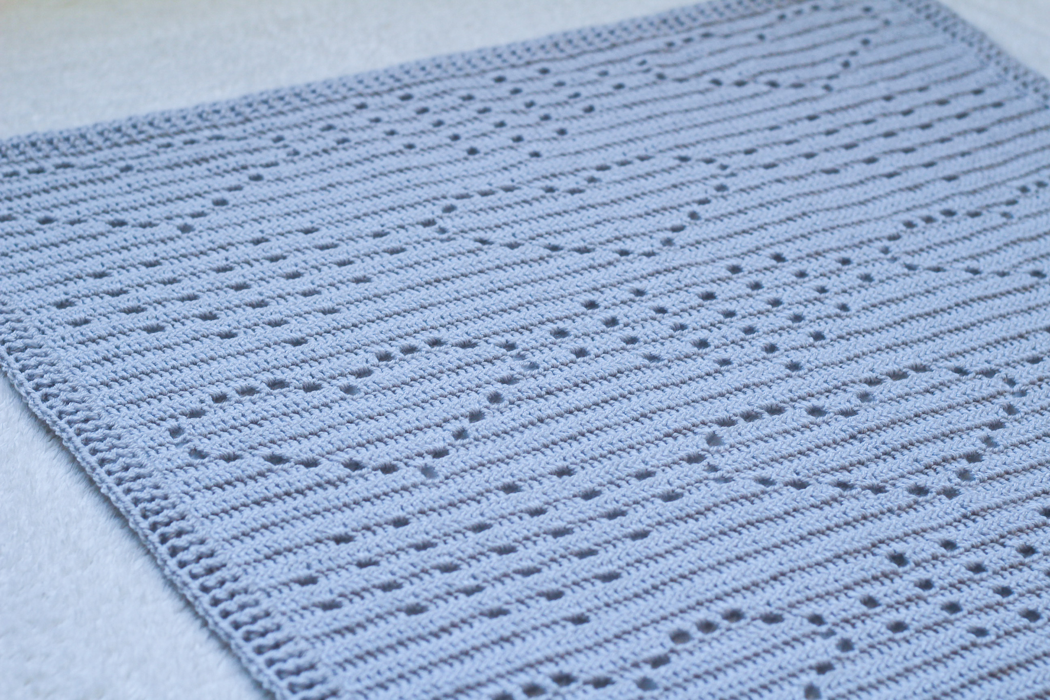 Little Love Baby Blanket - Free Crochet Pattern - Truly Crochet