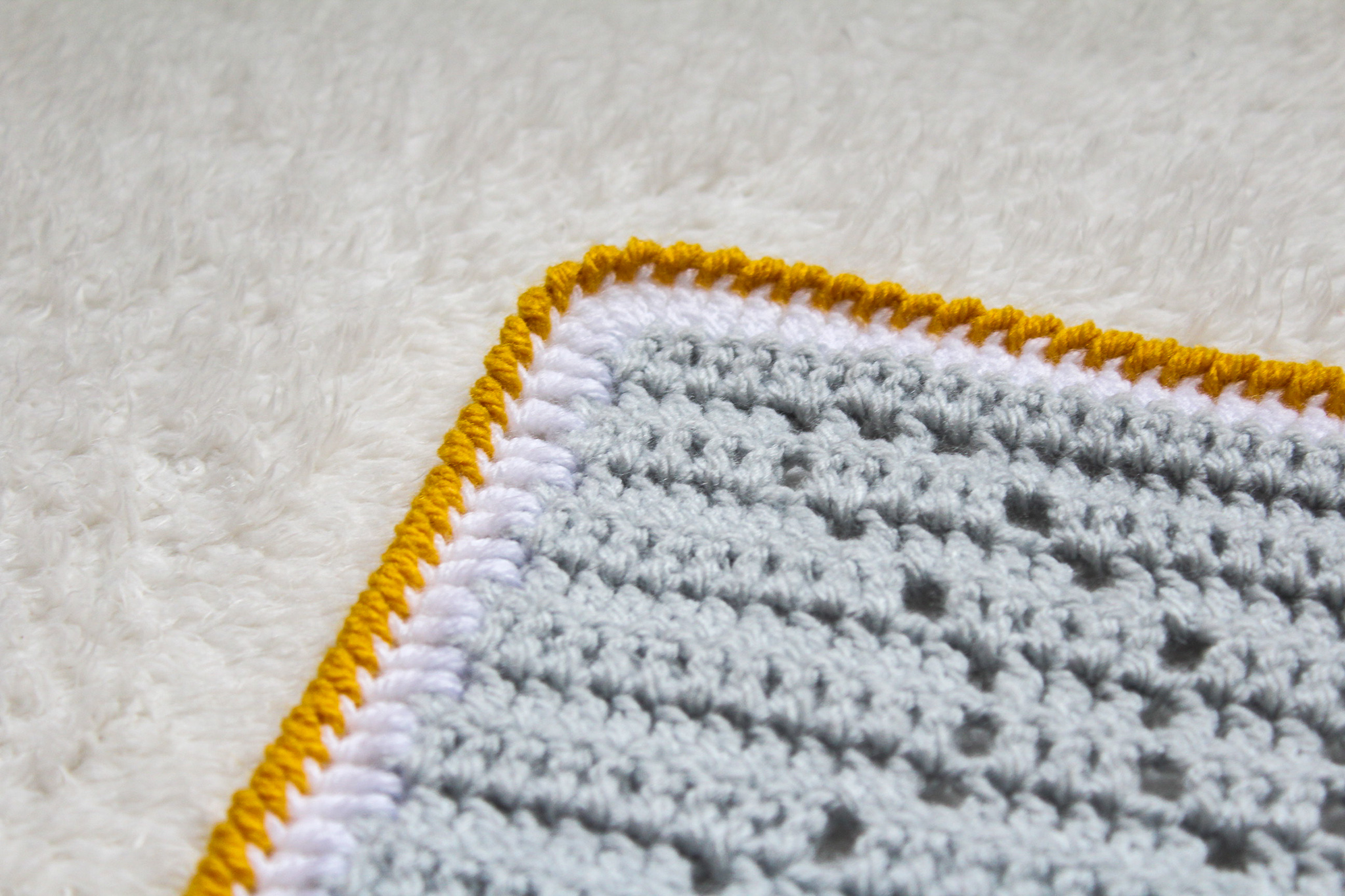 Oscar Crochet Baby Blanket - Free Crochet Pattern - Truly Crochet