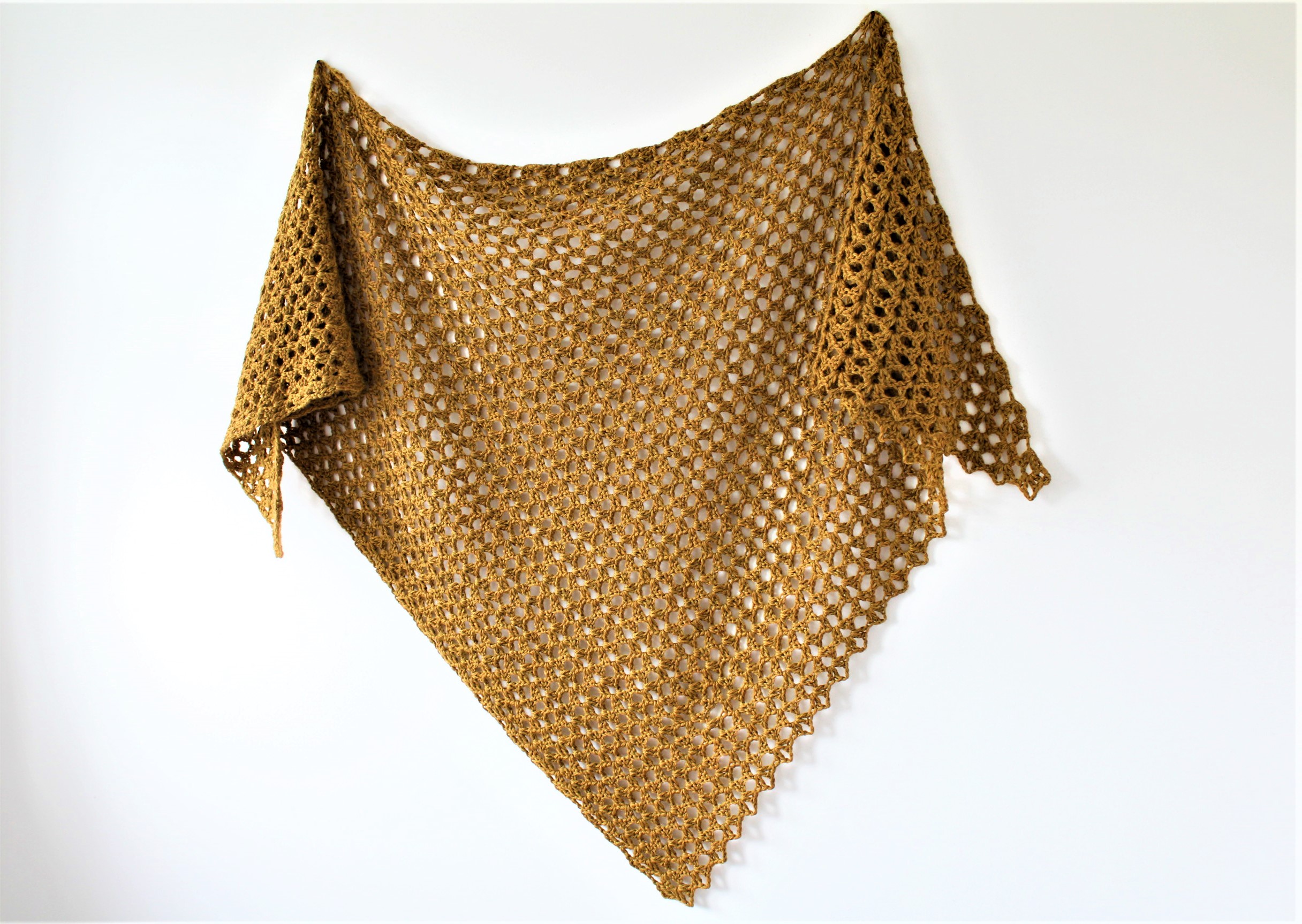 Boux Asymmetrical Shawl - Free Crochet Pattern - Truly Crochet