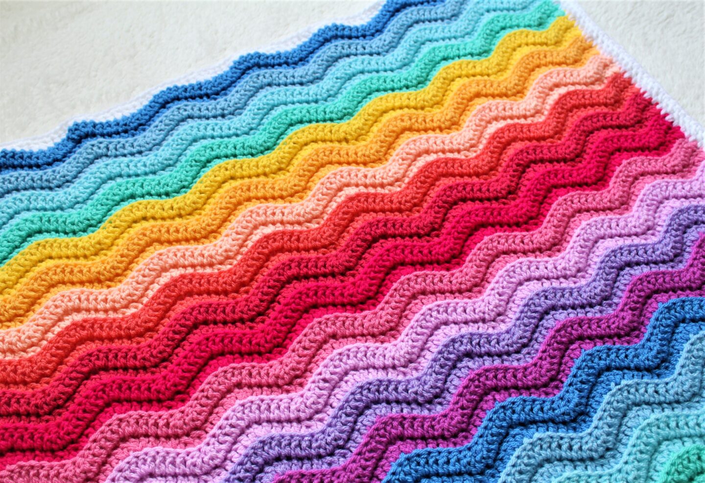 Free crochet baby blanket pattern