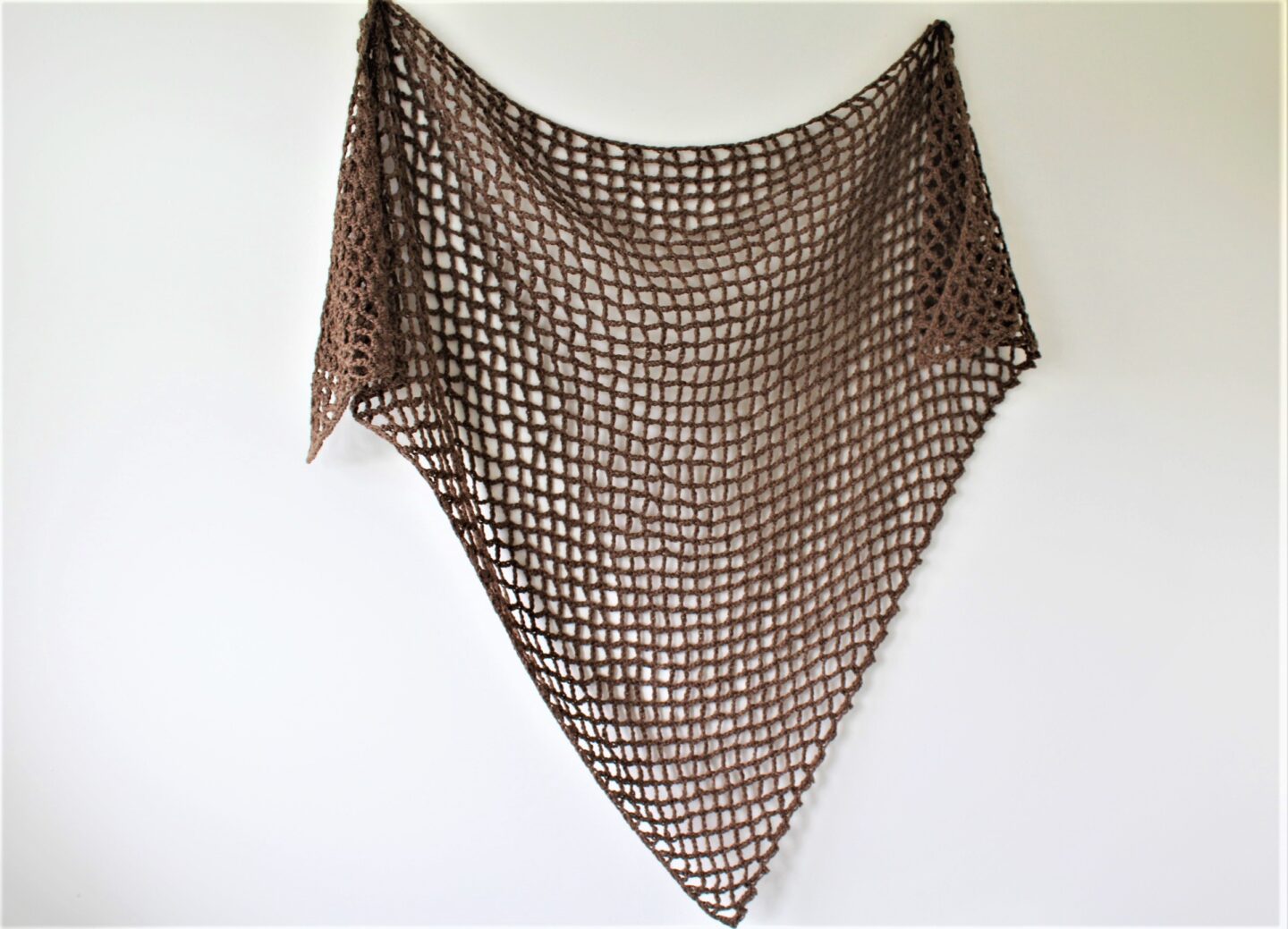 light and lacy asymmetrical shawl pattern