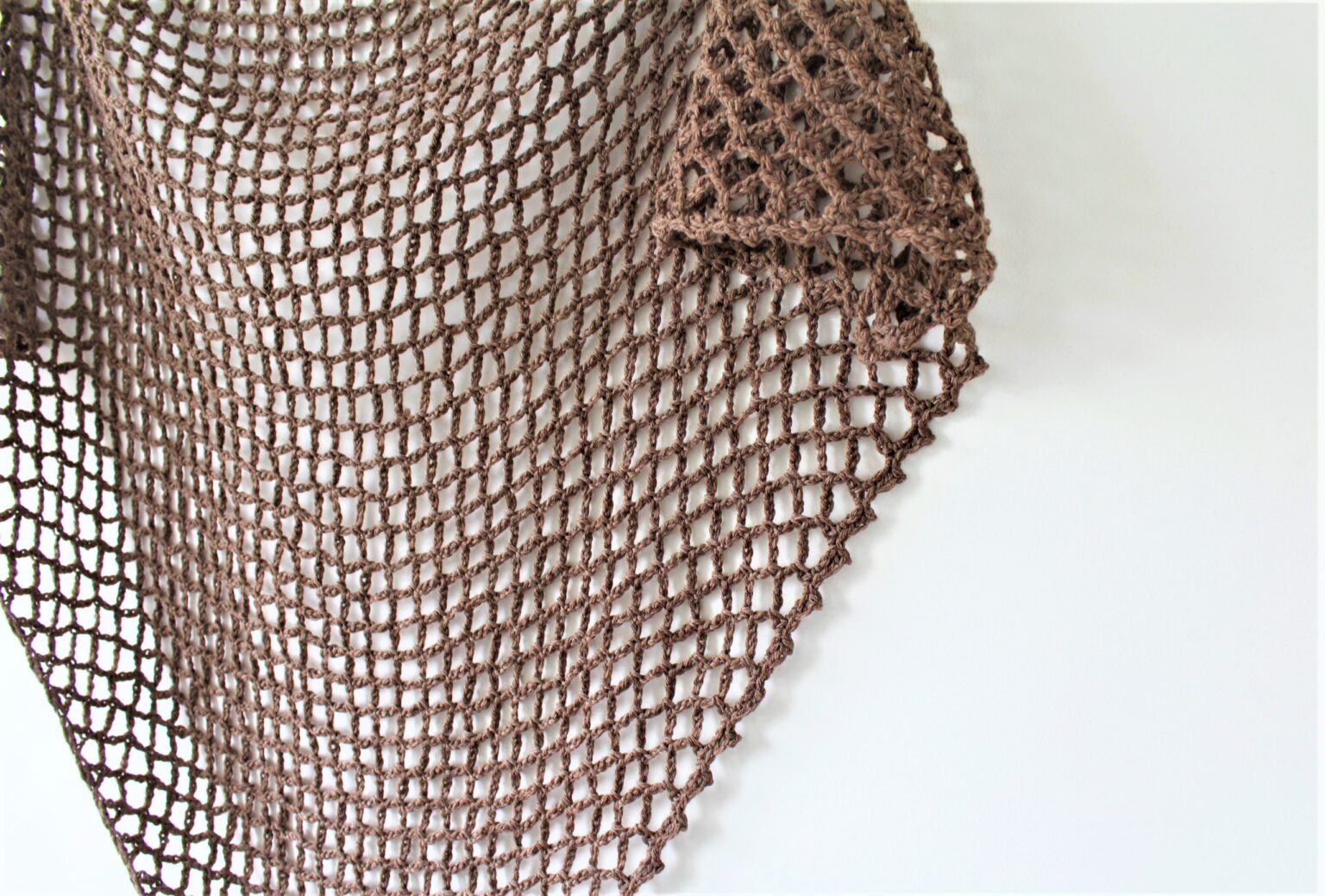 Eleanor Asymmetrical Shawl - Free Crochet Pattern - Truly Crochet