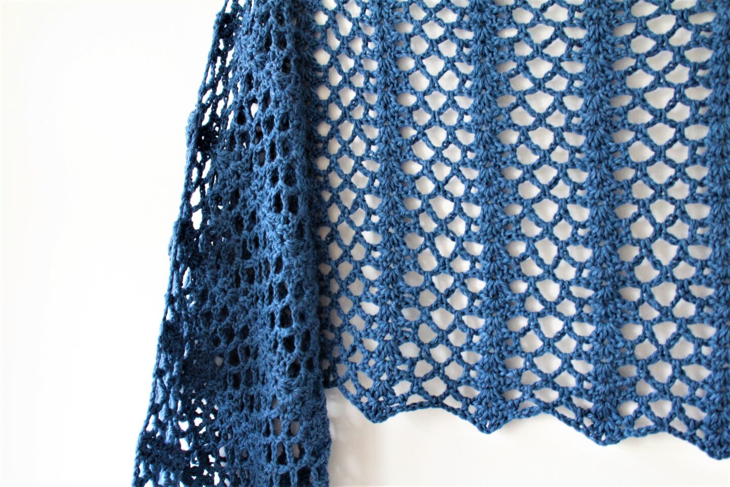 Lacy shawl design