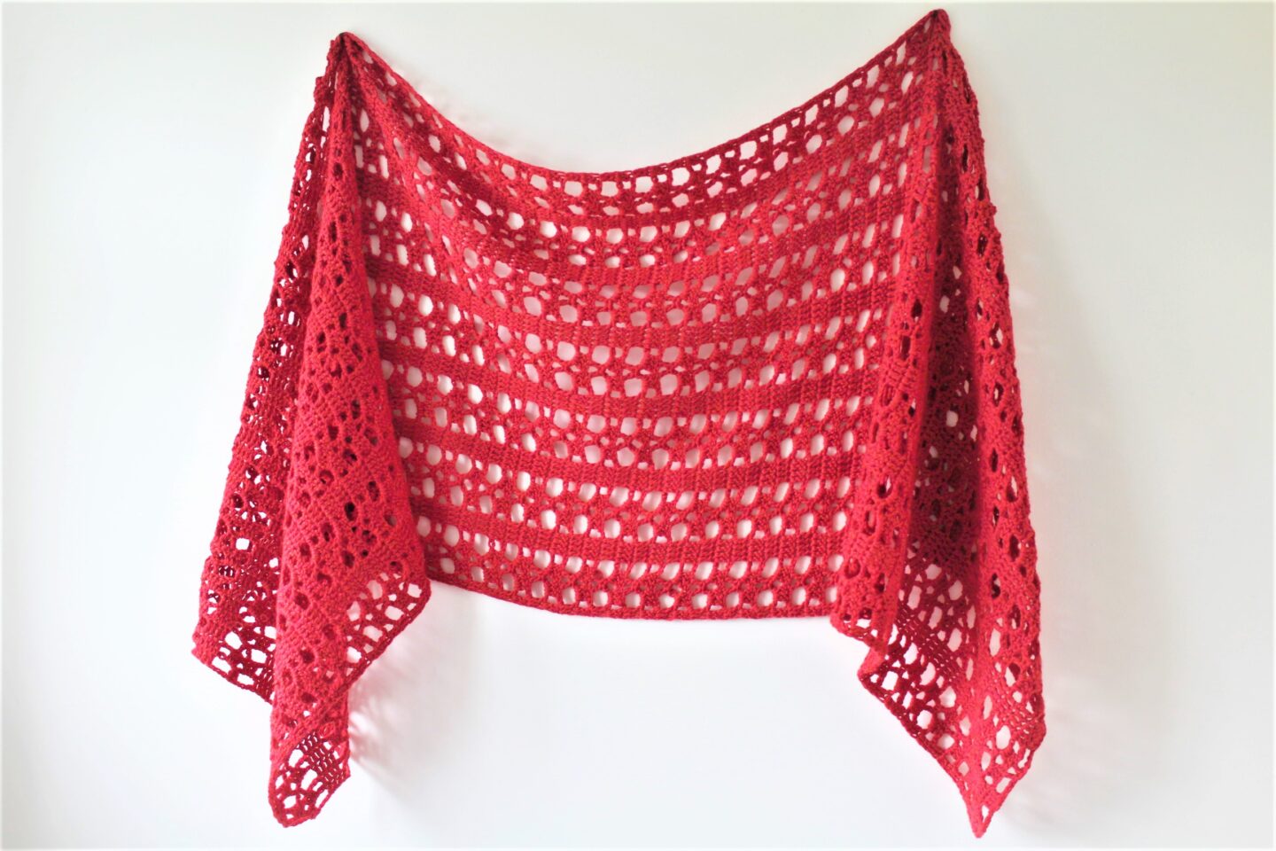 Lucia Sideways Shawl - Free Crochet Pattern