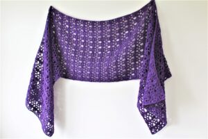 Alice Sideways Shawl - Free Crochet Pattern - Truly Crochet