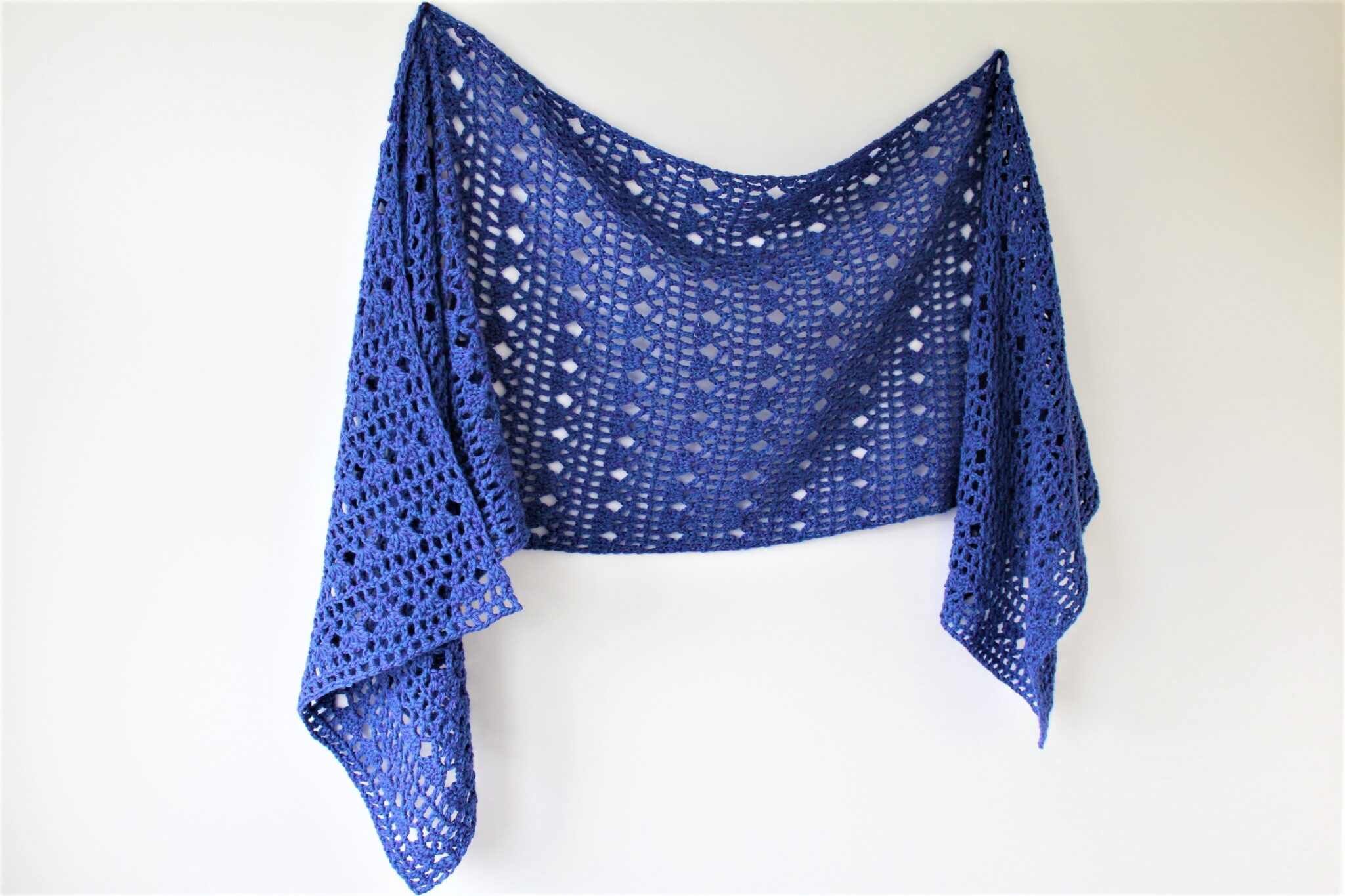 Wren Sideways Shawl - Free Crochet Pattern - Truly Crochet & Knit