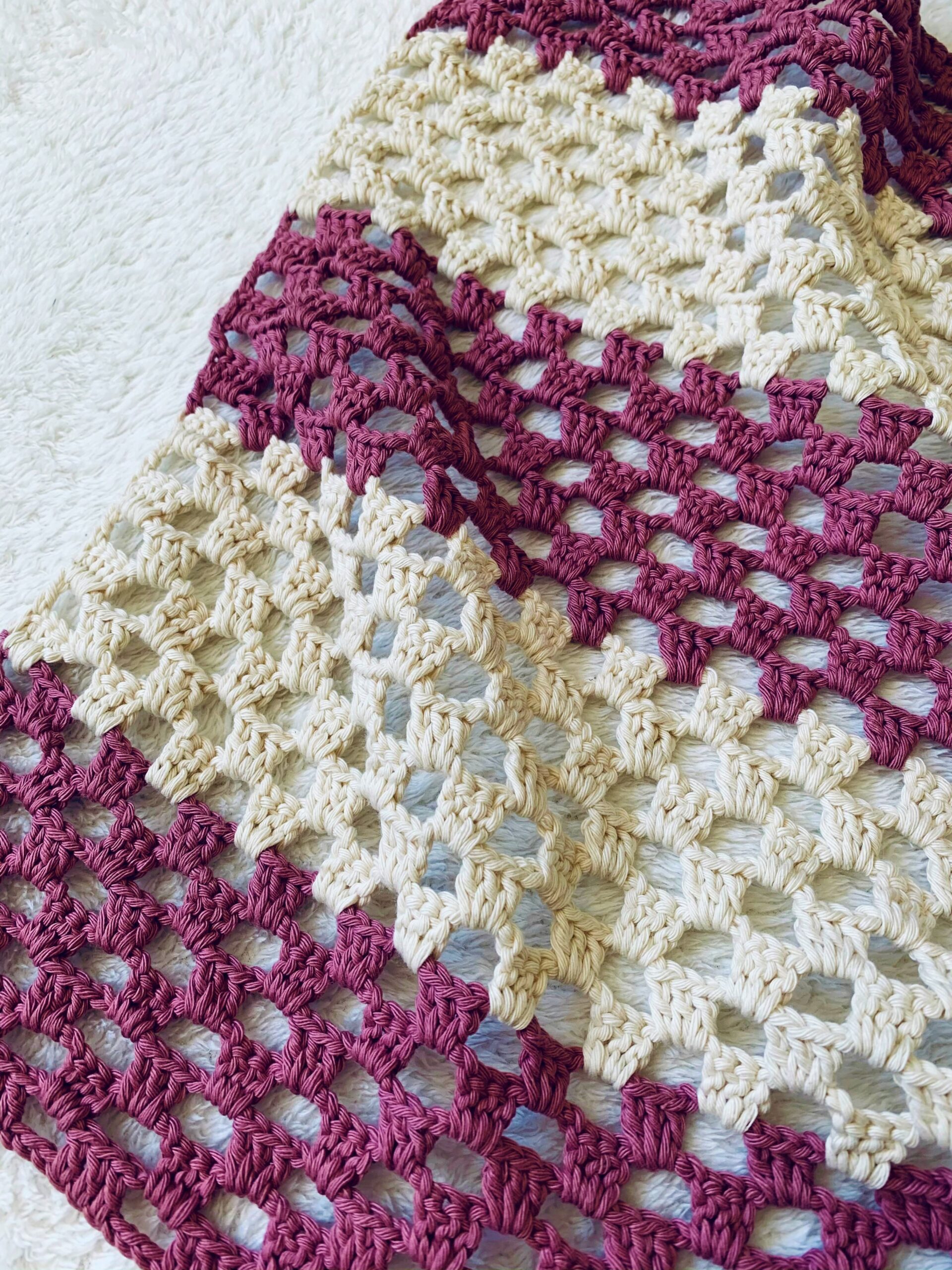 easy crochet baby blanket pattern