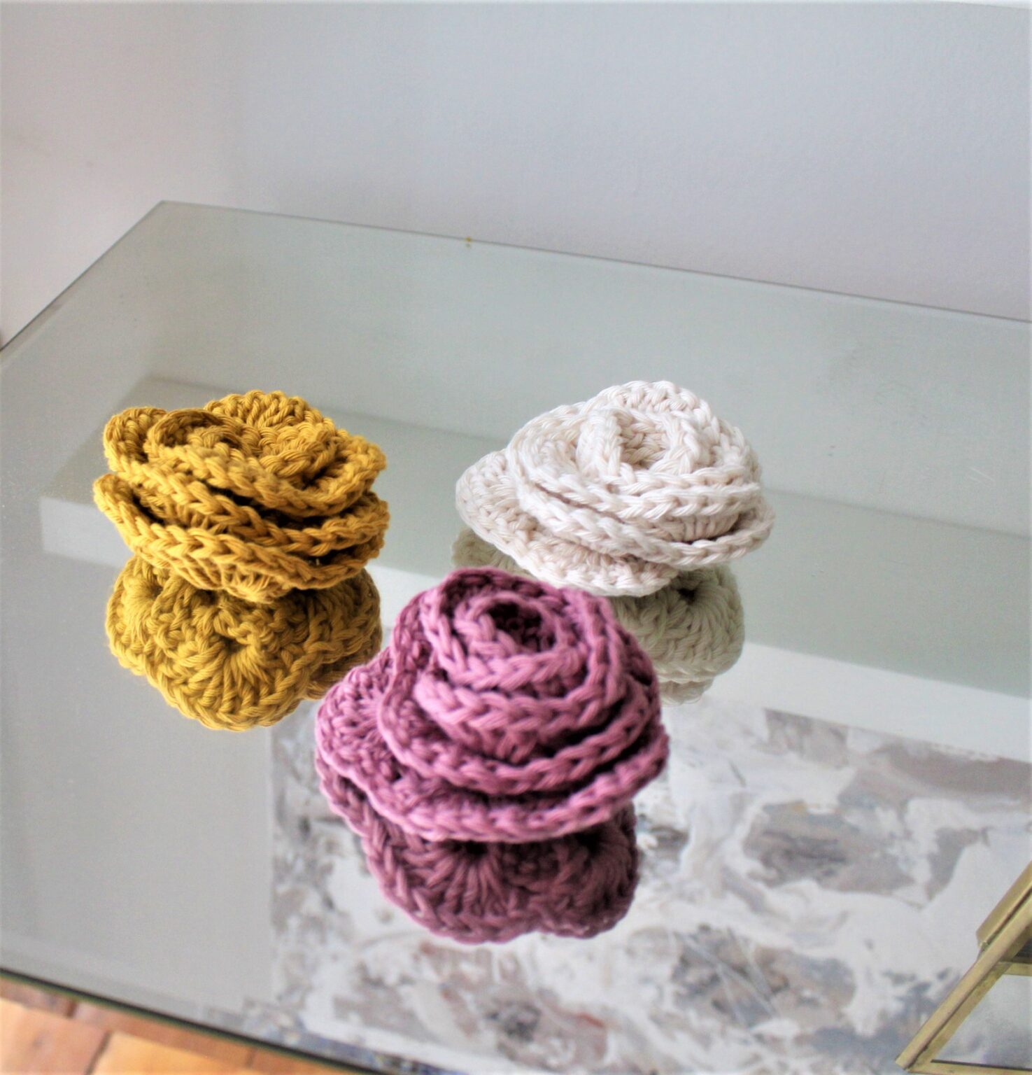 Crochet Flower Applique Free Crochet Pattern Truly Crochet
