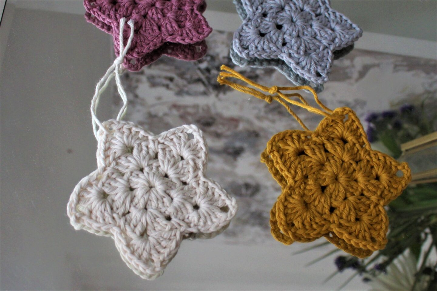 free crochet star pattern