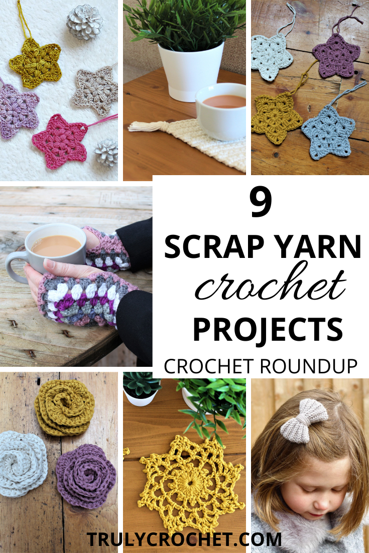 9 Scrap Yarn Crochet Projects