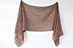 Penelope Sideways Shawl - Free Crochet Pattern - Truly Crochet