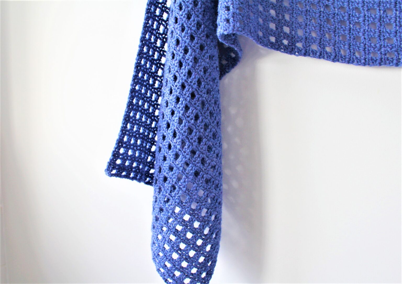 Kaylee Sideways Shawl - Free Crochet Pattern - Truly Crochet