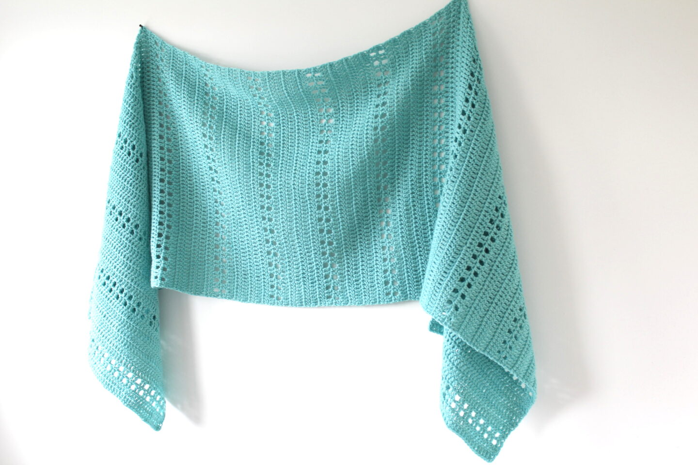 Orla Sideways Shawl - Free Crochet Pattern