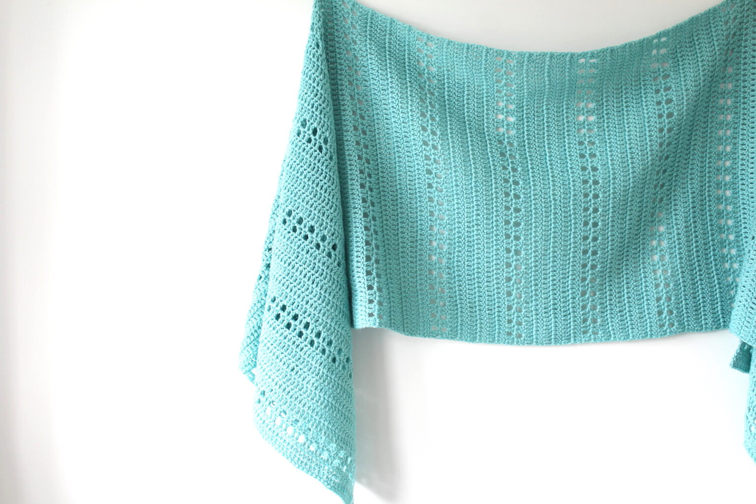 Orla Sideways Shawl - Free Crochet Pattern - Truly Crochet & Knit