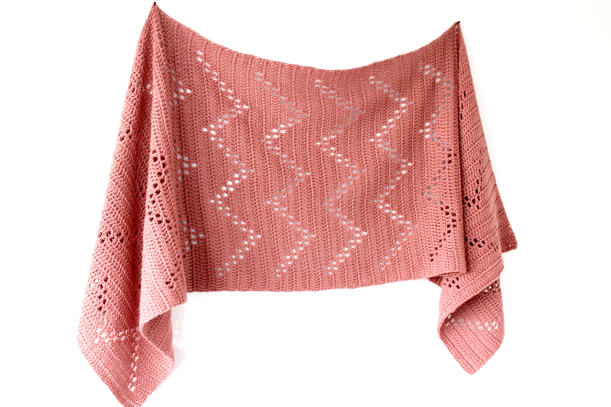 Devon Sideways Shawl - Free Crochet Pattern