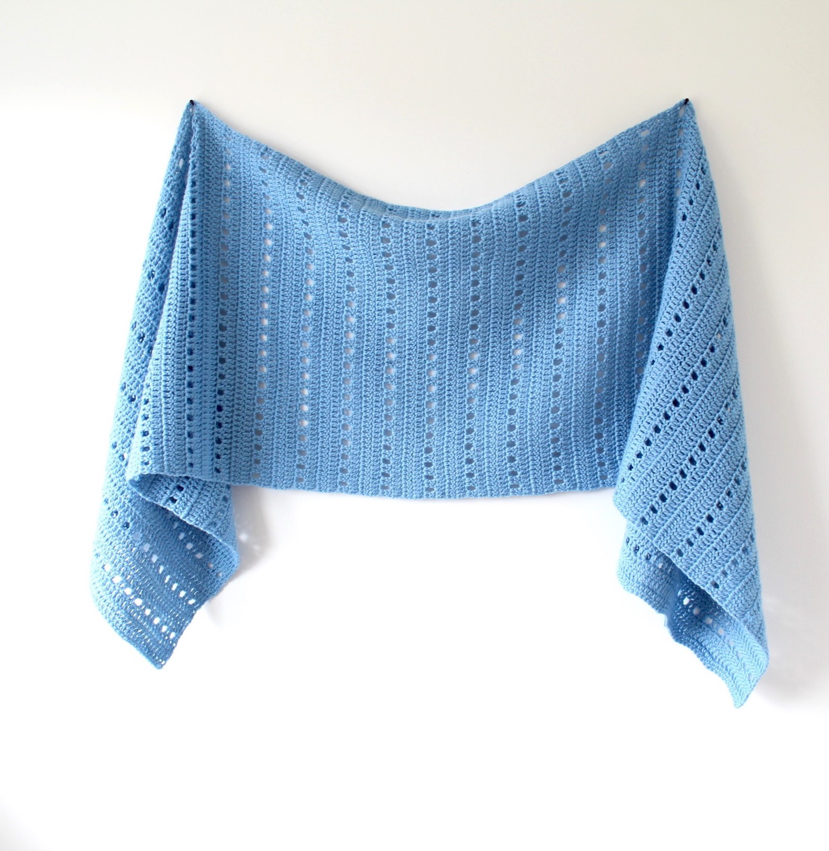 Ferne Sideways Shawl - Free Crochet Pattern - Truly Crochet