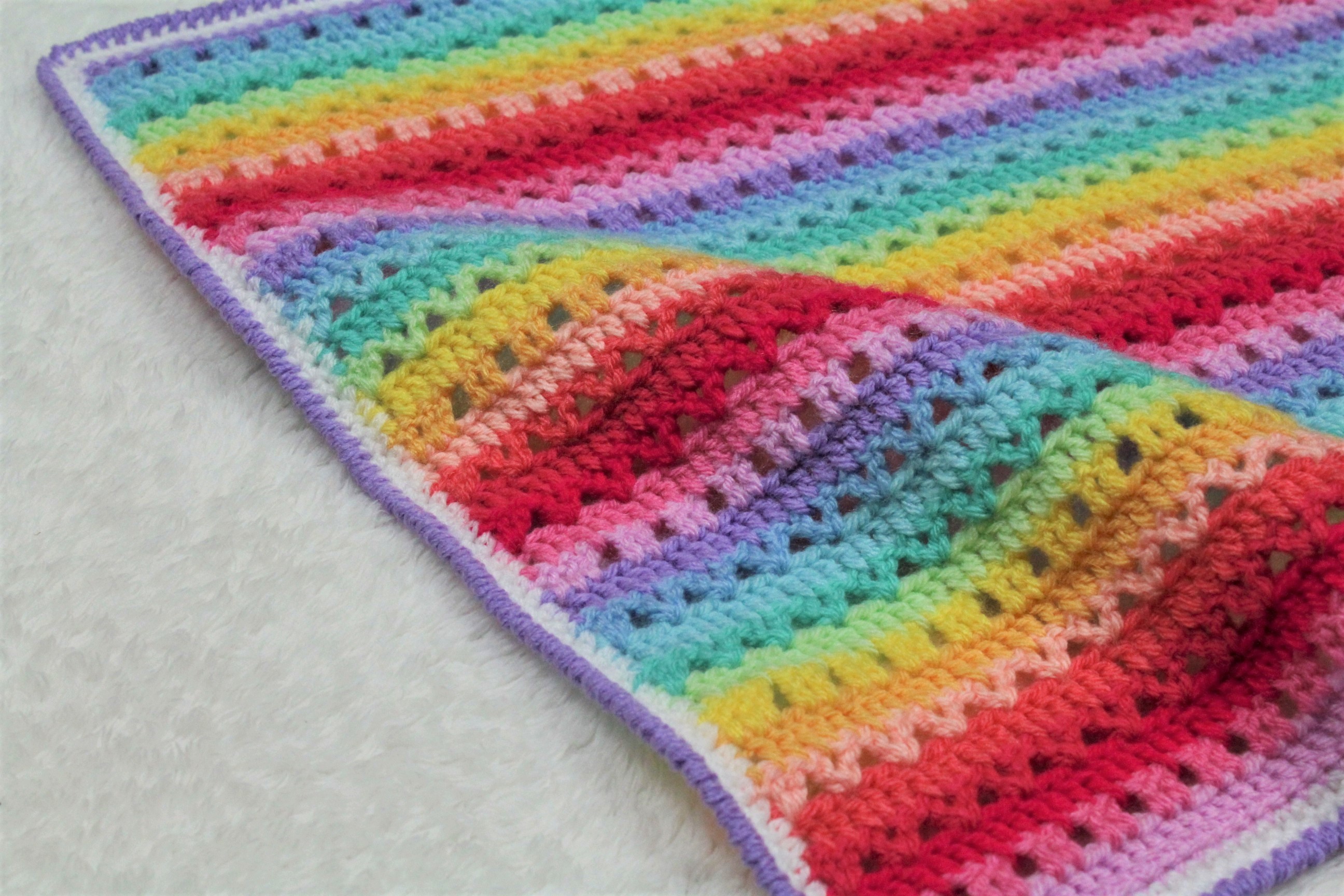 Lucie Blanket - Free Crochet Pattern