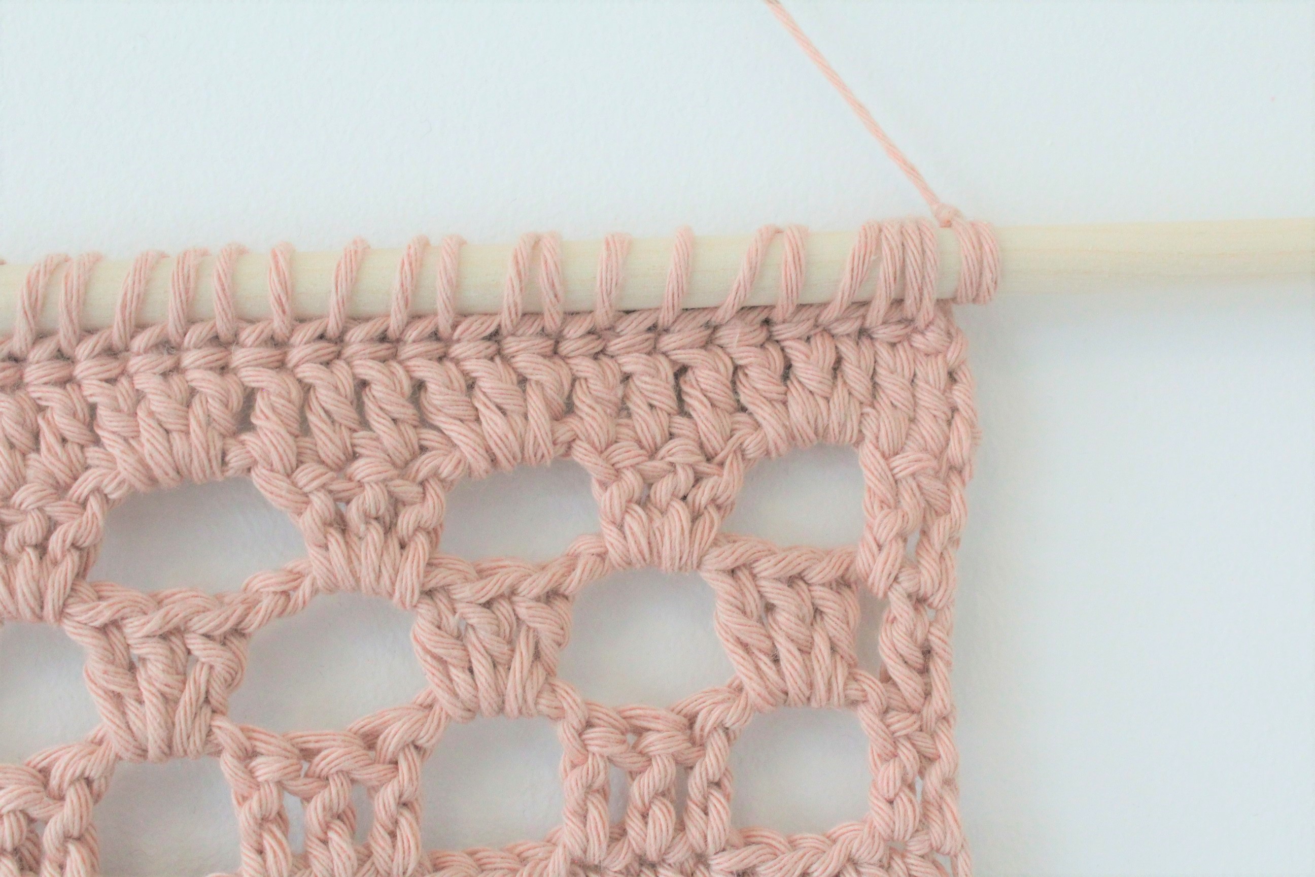 Peephole Wall Hanging - Truly Crochet