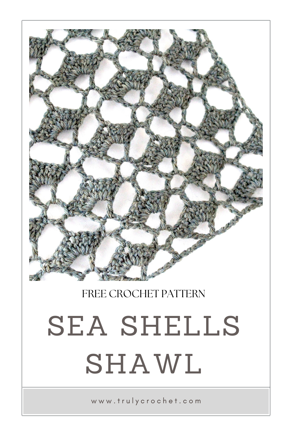 Sea Shells Shawl Pinterest Pin