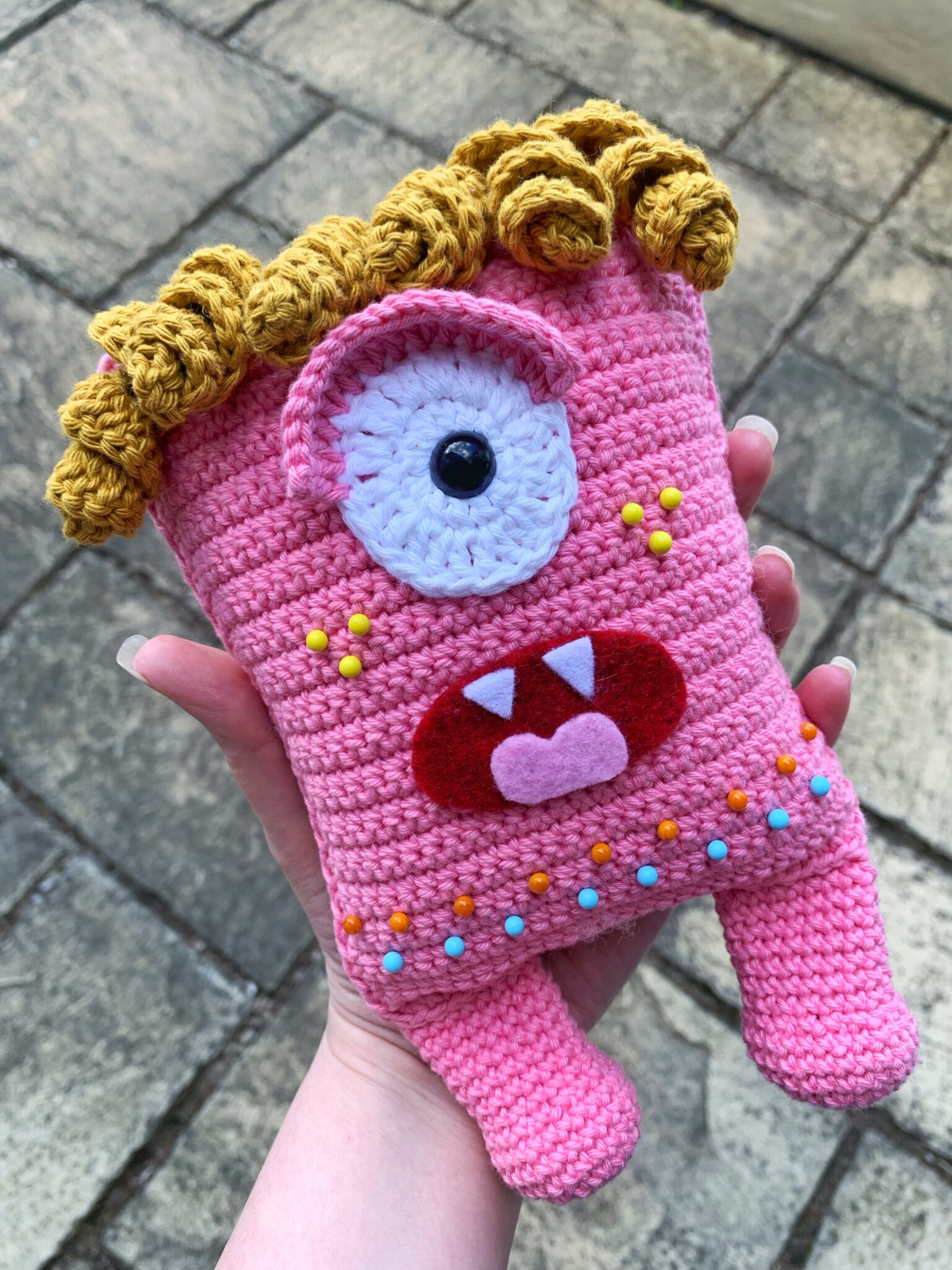 Soozie Amigurumi Monster - Free Crochet Pattern - Truly Crochet