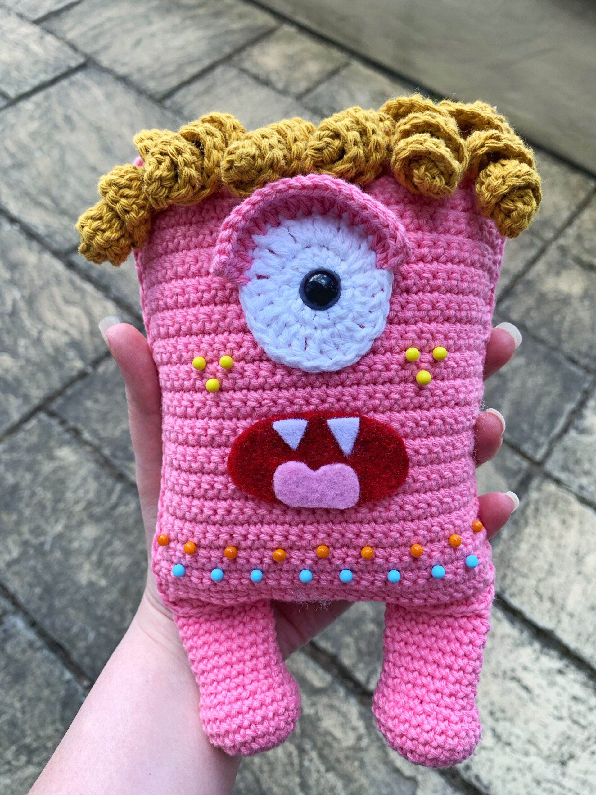Soozie Amigurumi Monster - Free Crochet Pattern - Truly Crochet