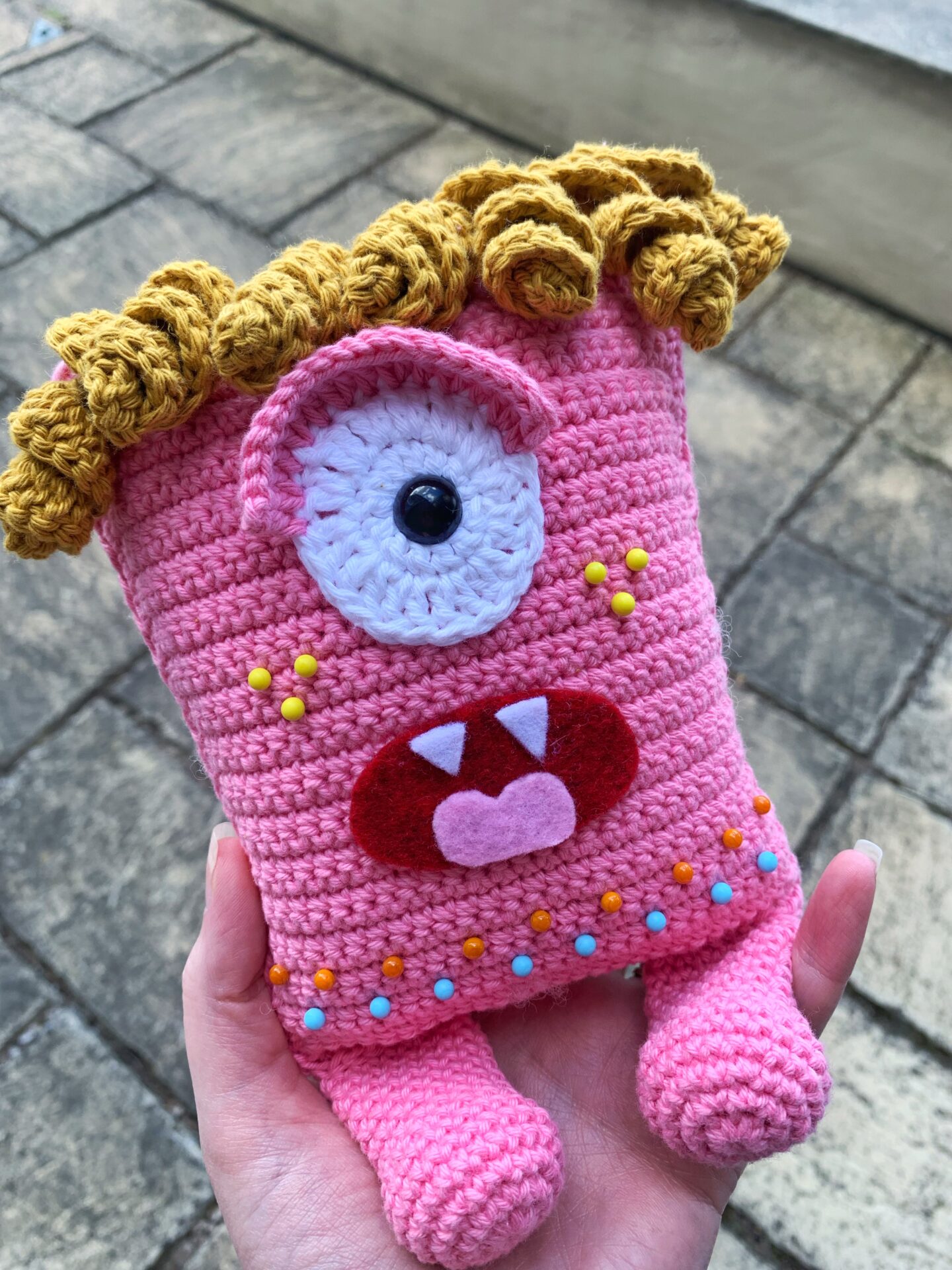 Soozie Amigurumi Monster - Free Crochet Pattern
