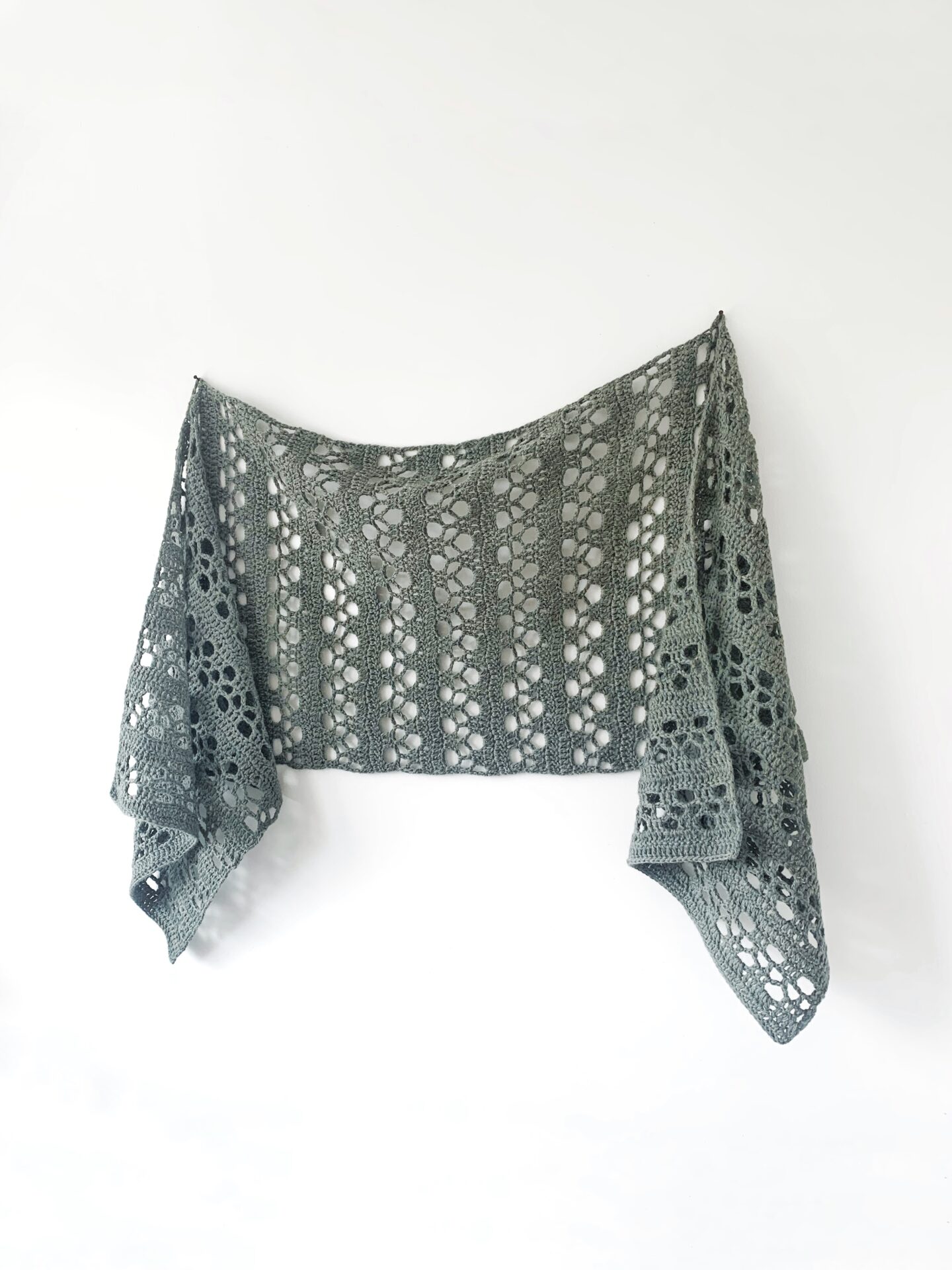 Switchback Sideways Shawl - Free Crochet Pattern