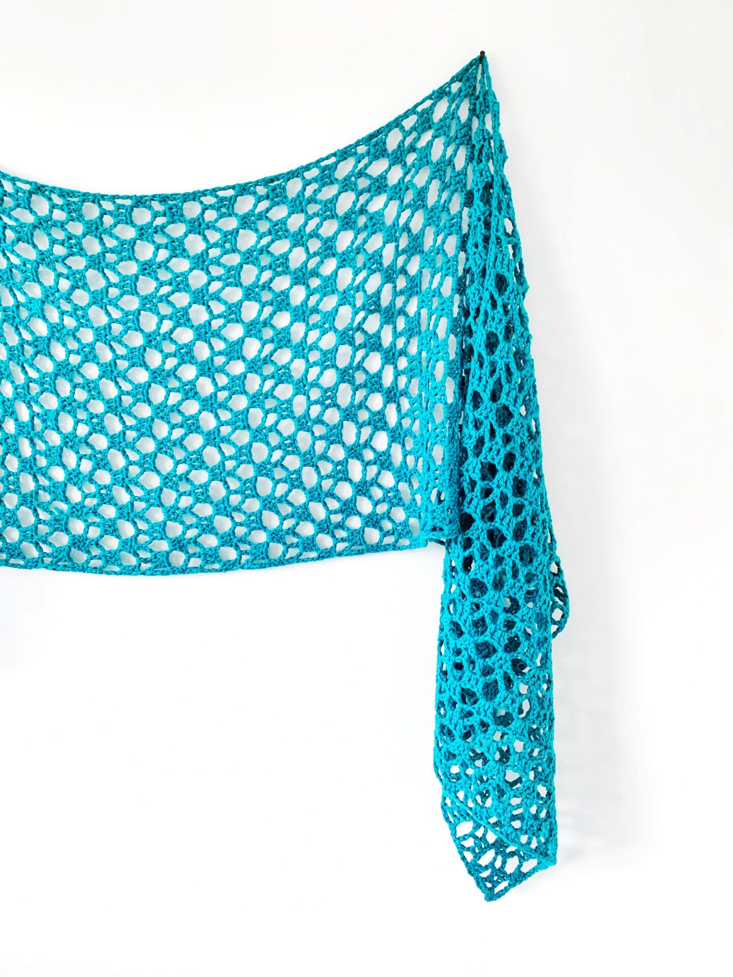Free Crochet Pattern - Sorrel Sideways Shawl