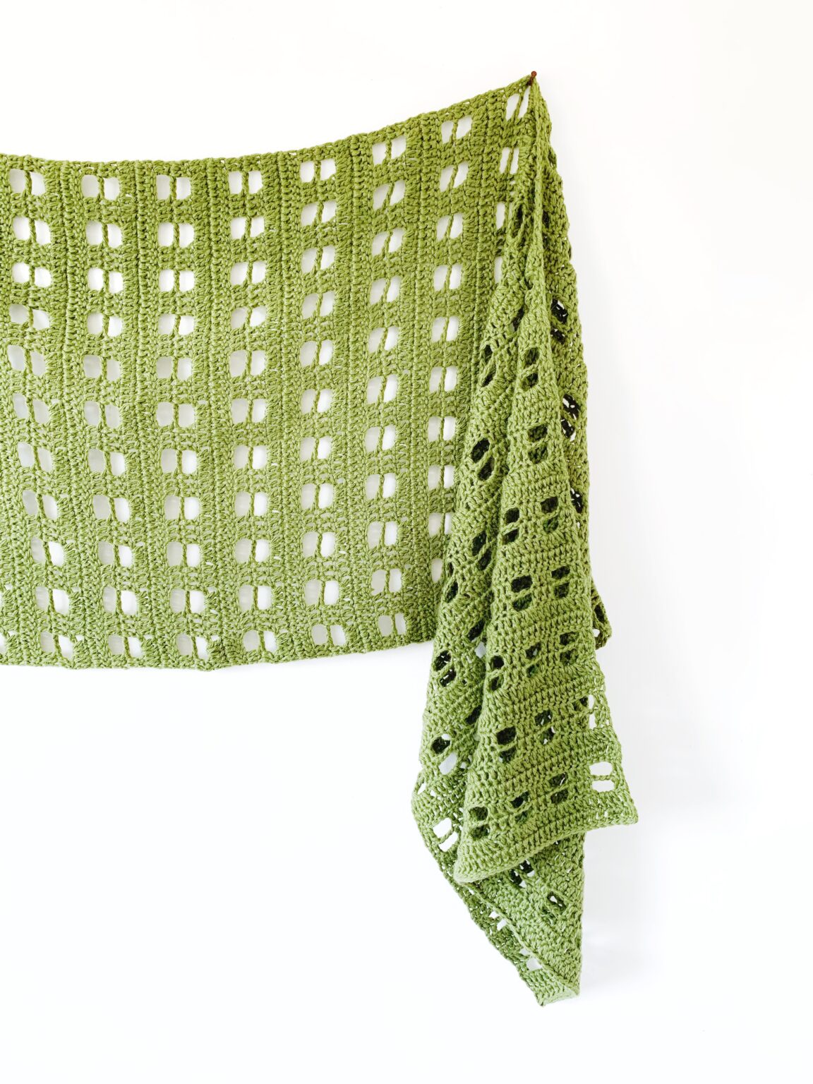 Silverwood Sideways Shawl - Free Crochet Pattern - Truly Crochet