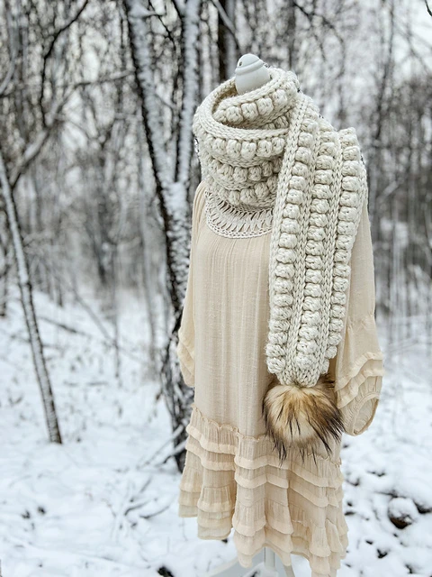 Luxe Bobble Scarf