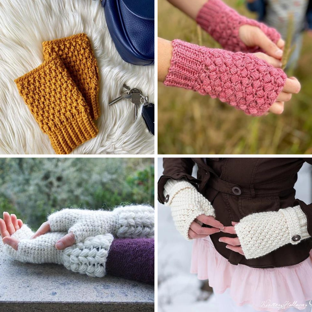 Fabby's Fingerless Crochet Gloves PDF Pattern