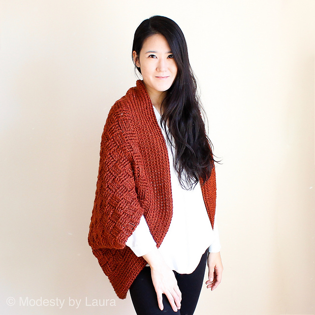 Cocoon cardigan - Modesty By Laura