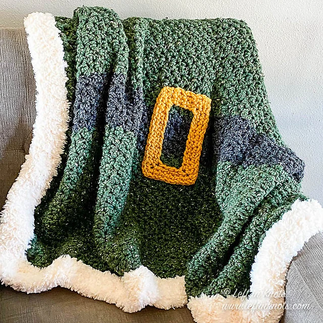 elf christmas blanket