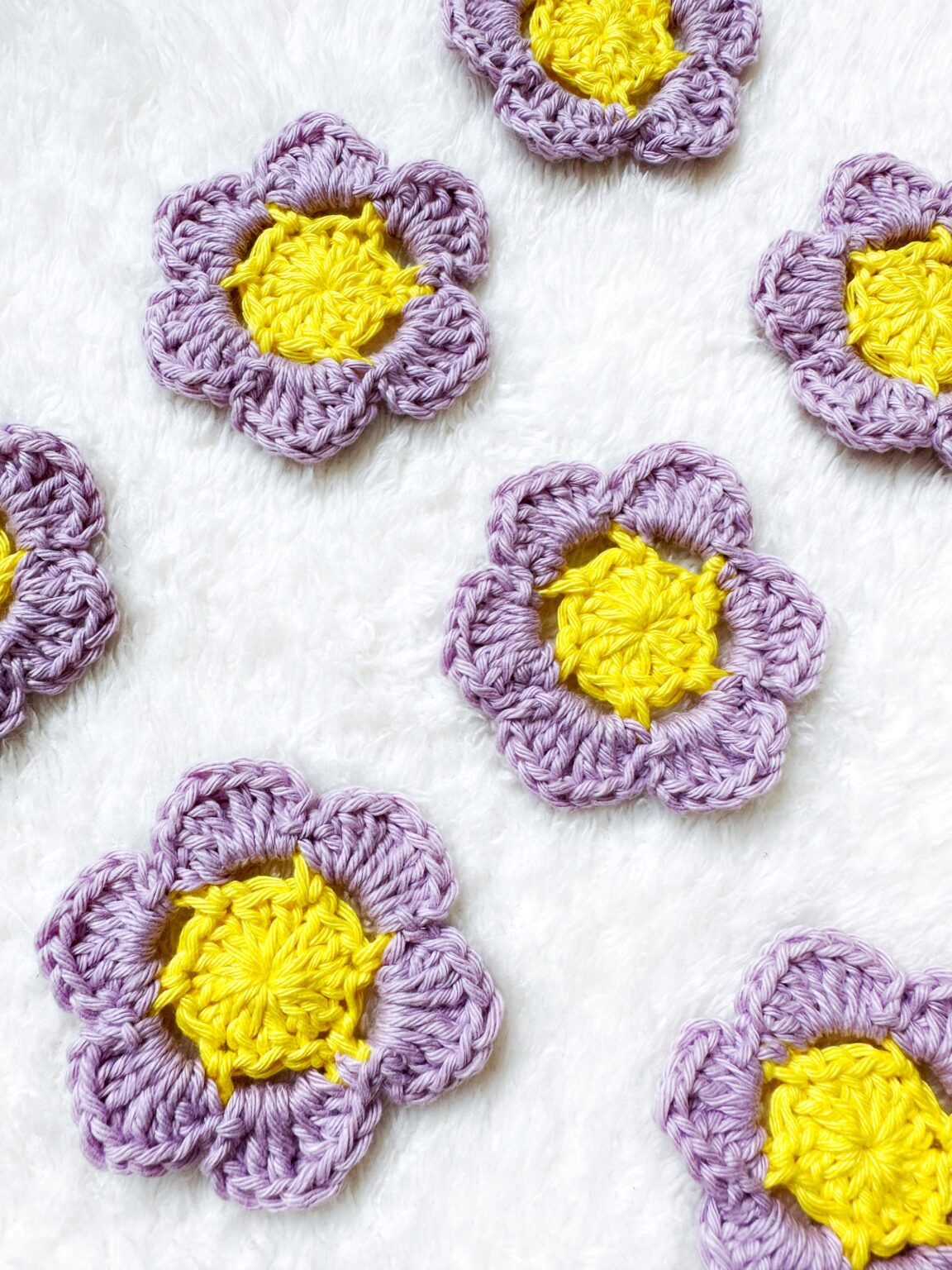 Easy Crochet Flower - Free Crochet Pattern - Truly Crochet