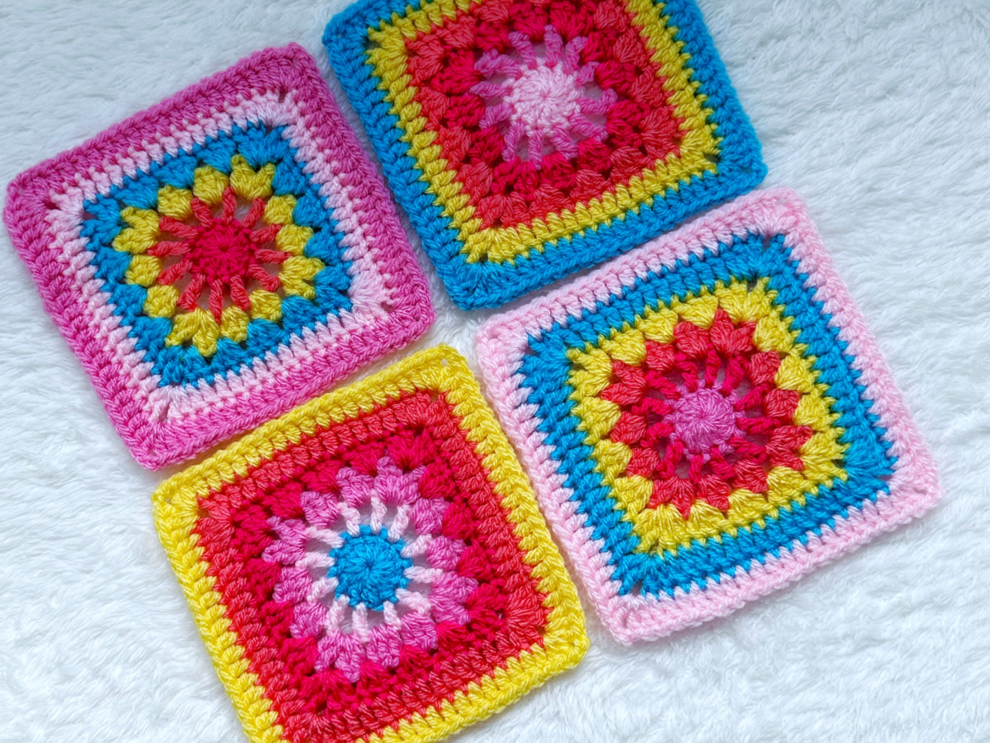 Zest Granny Square pattern - Free Crochet Pattern