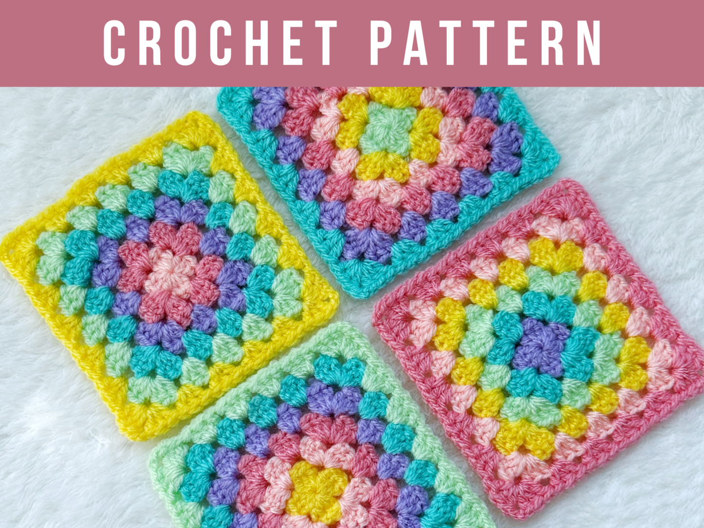 How to Crochet a Classic Granny Square