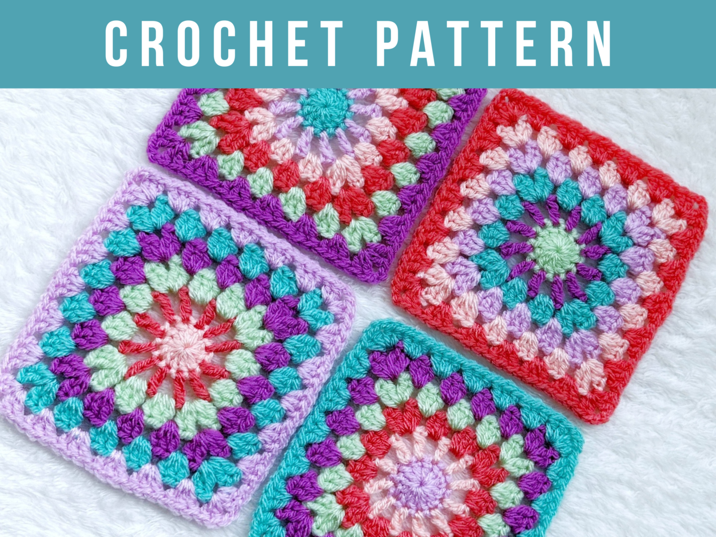 Easy crochet granny square