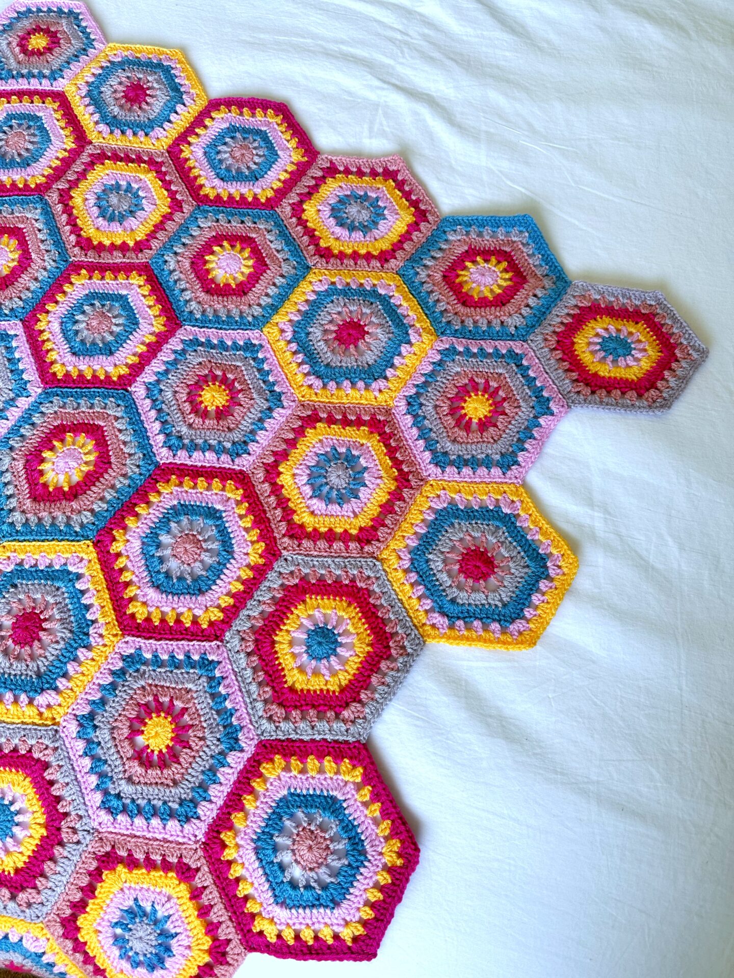 Crochet African Flower Granny Square (Free Pattern) - Annie Design