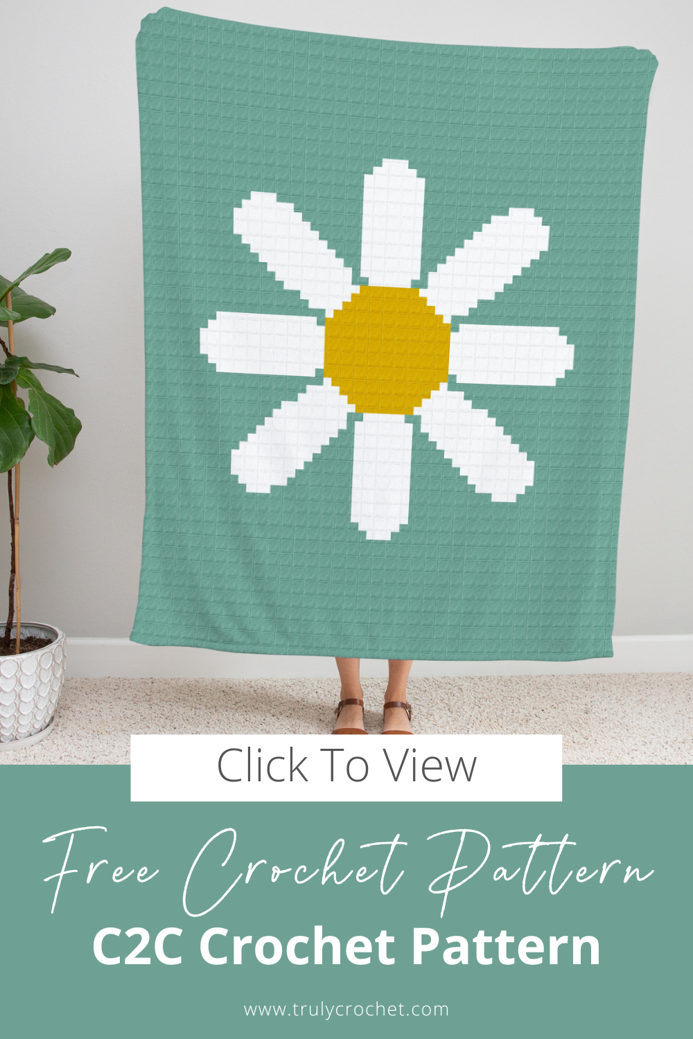 Large Daisy Blanket Pattern
