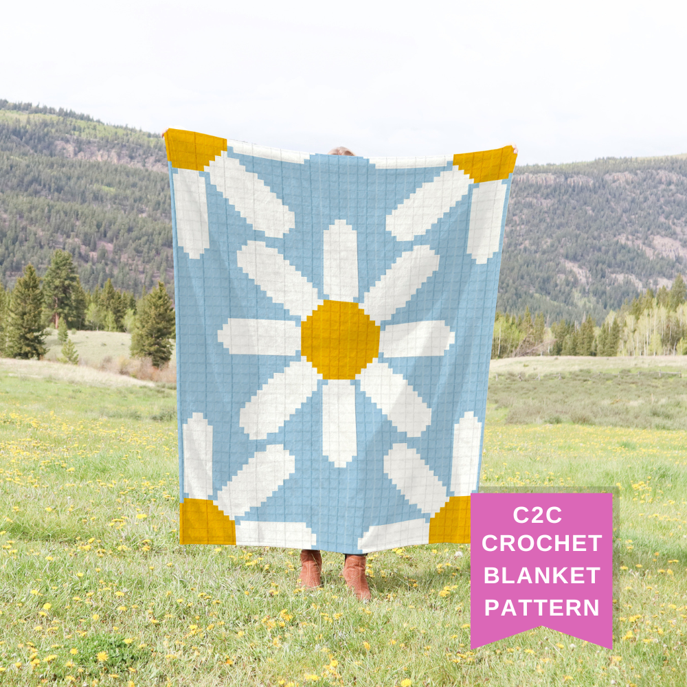 C2c crochet blanket pattern