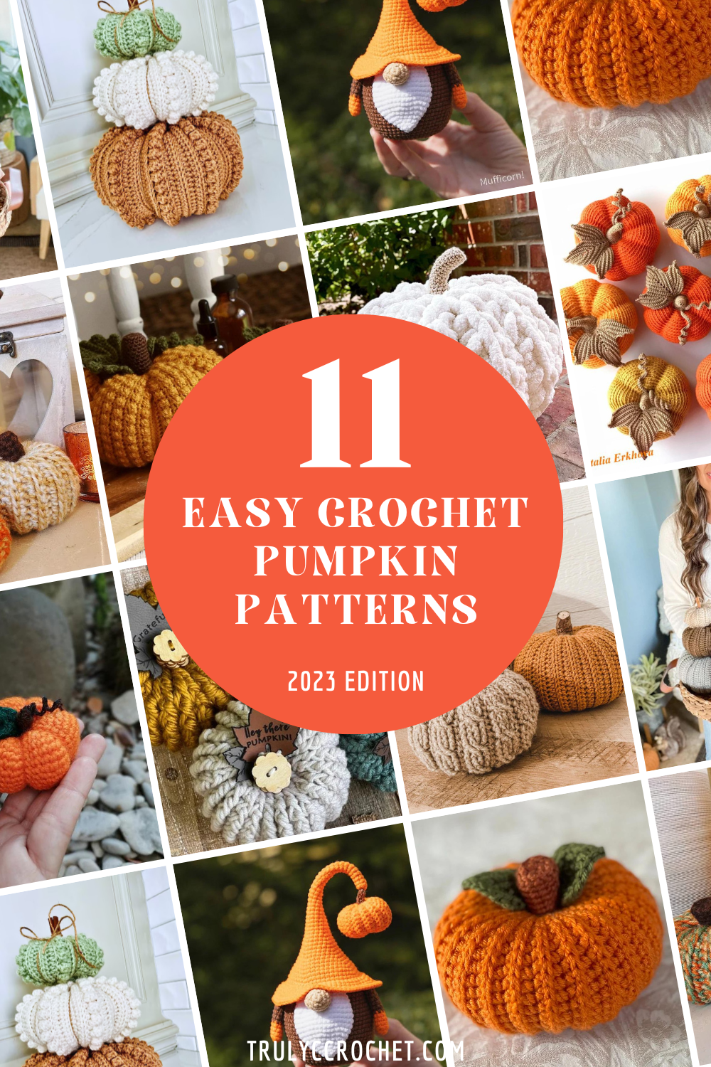 11 Easy Crochet Pumpkin Patterns - 2023 Edition