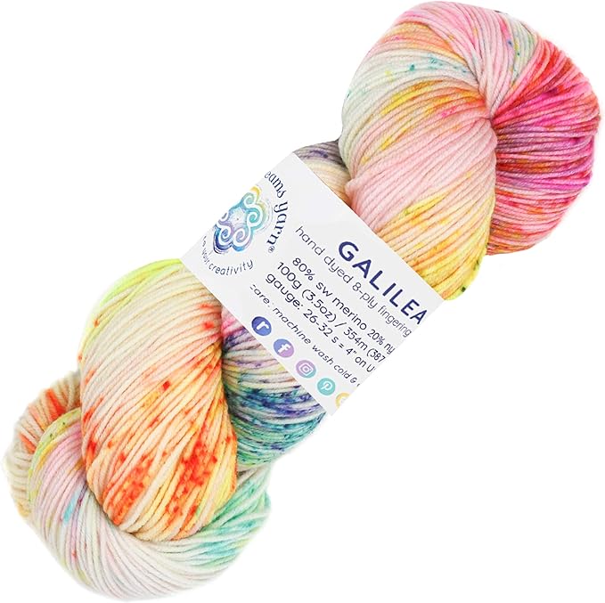 Colorful Superwash Merino Sock Yarn
