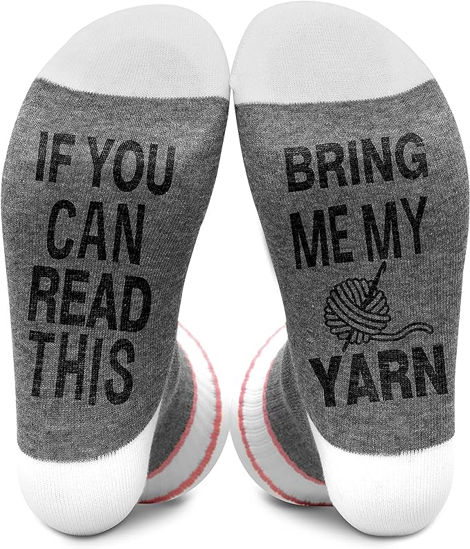 If You Can Read This Bring Me My Yarn, Socks Gift
