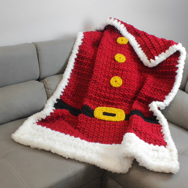 Santa blanket/throw