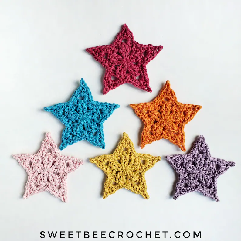 Crochet Star Motif
