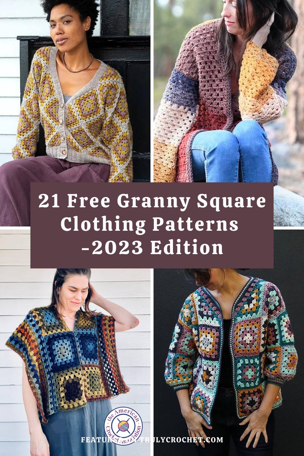 21 Free Granny Square Clothing Patterns - 2023 Edition
