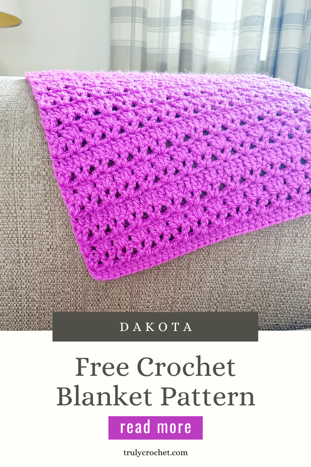 Dakota Blanket - Free Crochet Pattern