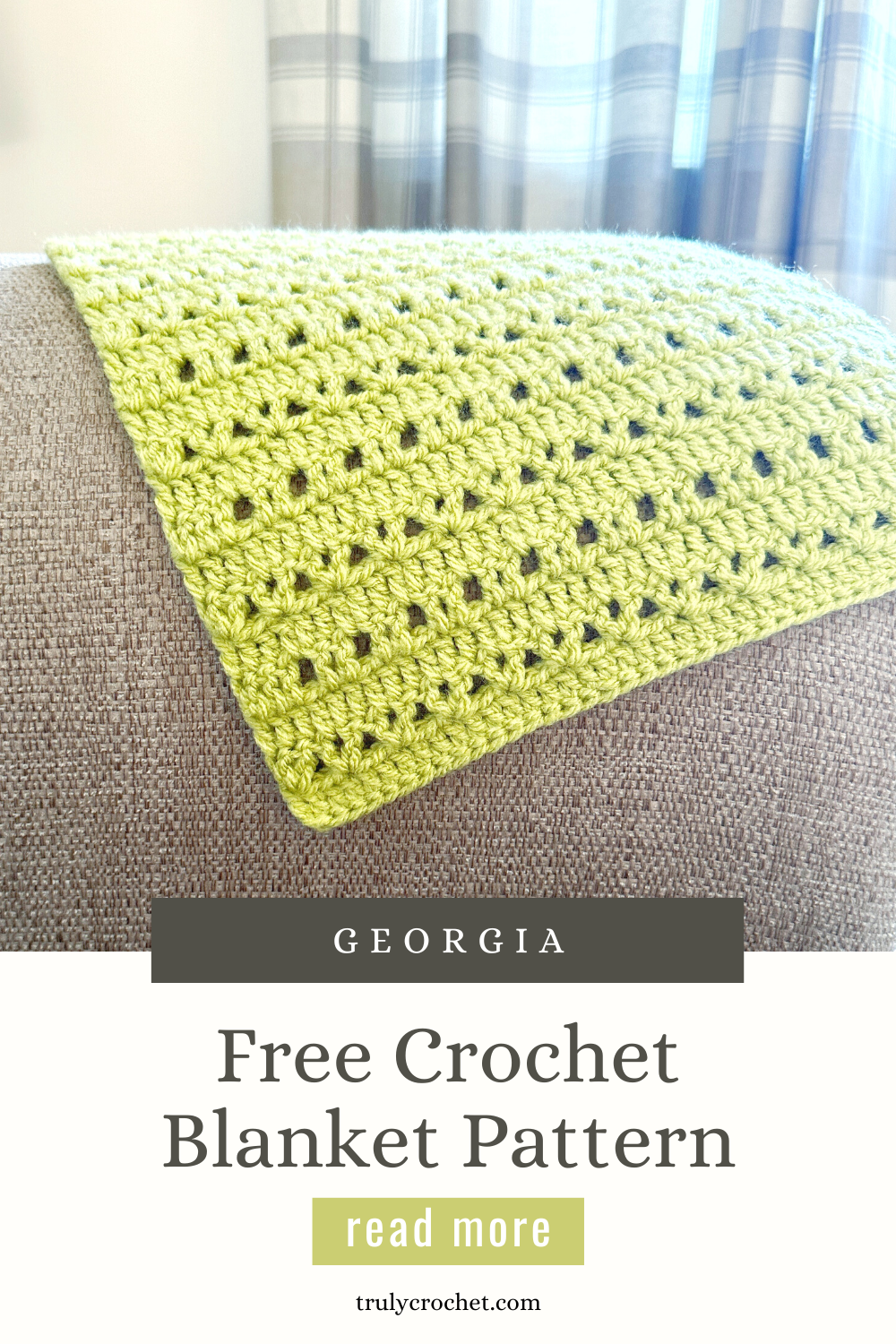 Georgia Blanket - Free Crochet Pattern